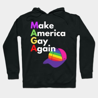 Make America Gay Again (Rainbow Hat) Hoodie